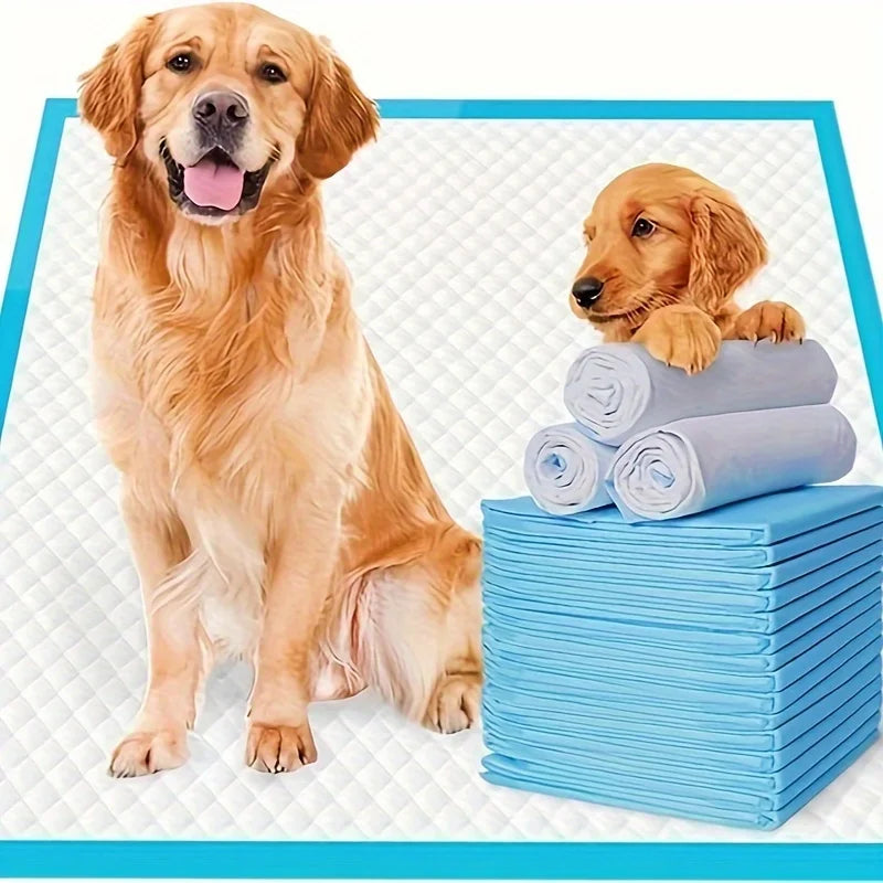 Premium Disposable Dog Training Pads | Super Absorbency | Blue Extra Strength Leak-Proof