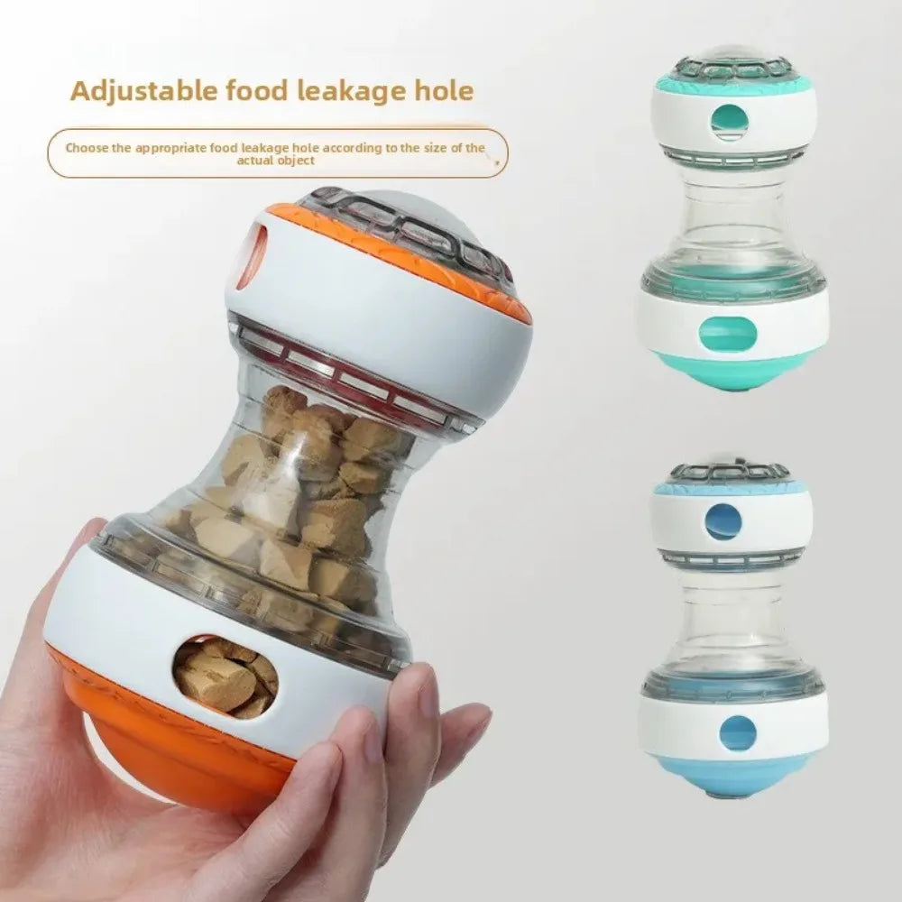 Interactive Dog Treat Dispenser Toy - Dog Puzzle Rolling Leaking Food Ball