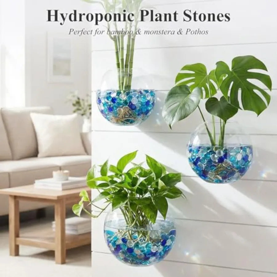 Decorative Marbles for Aquariums Pebbles Fish Tank Rocks