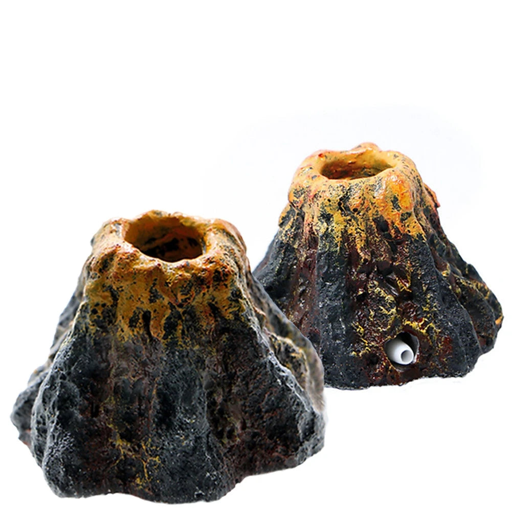 Aquarium Volcano Shape Air Bubble Stone Oxygen Pump