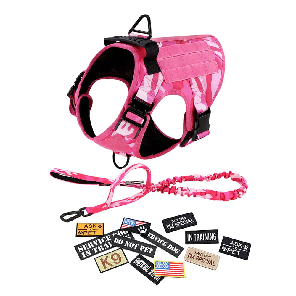 Military Dog Harness For Large  And Medium Dogs
