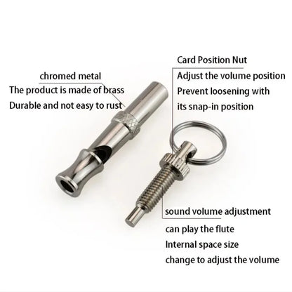 Dog Training Whistle Stop Barking Device Ultrasonic Training Flute