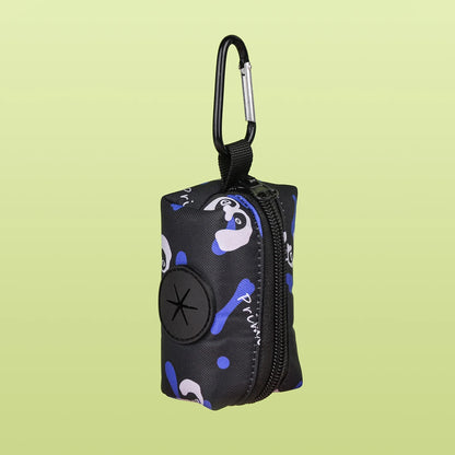 Rainbow Print Fashion Design Dog Poo Bag Holder for Dog Leash Attachment (Without Poo Bag and Leash)