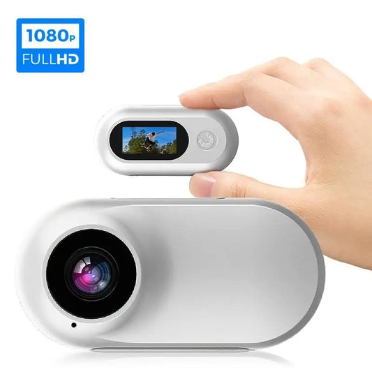 Pet Collar Camera HD 1080p Mini Sports Camera With Screen Video Recordingr