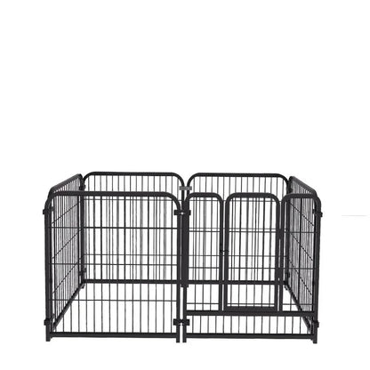 Dog Fence Playpen Foldable Exercise Kennel, Escape Barrier Heavy Duty Cage