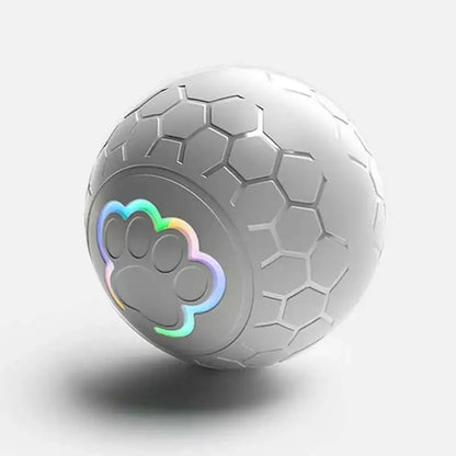 Smart Ball Electronic Interactive Dog Toy Ball  -  USB Automatic Bouncing Rolling Toy Ball With RGB Lights