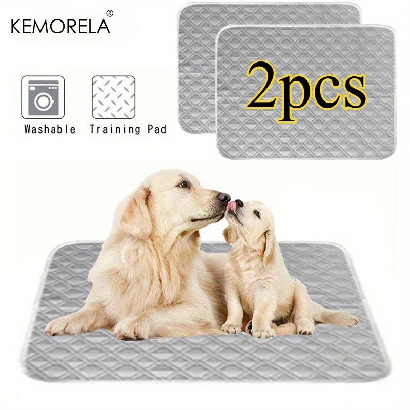 2PCS Washable Reusable Cat and Dog Urine Pad,