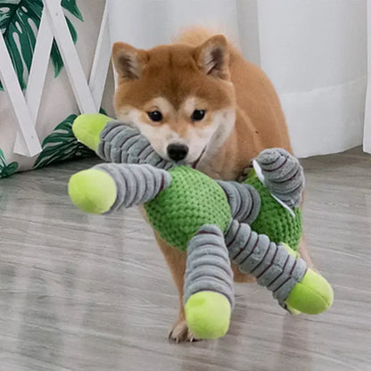Indestructible Squeaky Dog Toy for Large Dogs Soft Plush Chew Toys For Aggressive Chewers