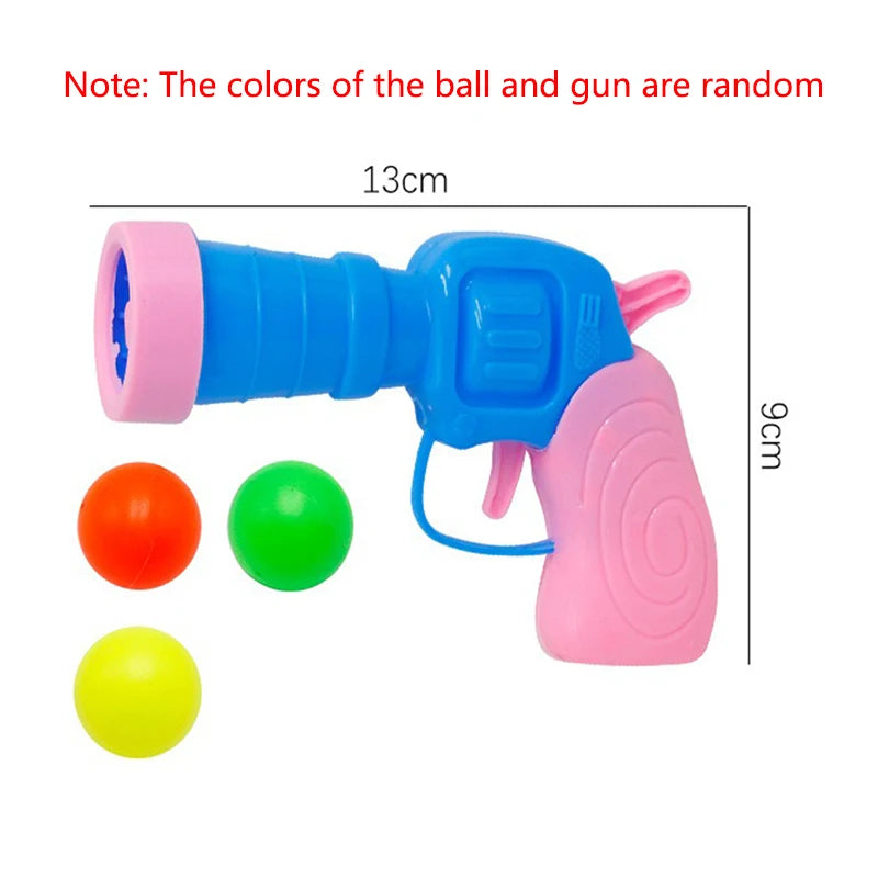 Hot Cat Toy Interactive High Fun Toy Gun 10/20/30/100Pcs Plush Ball Launches Quiet High Bounce Ball To Tease The Cat