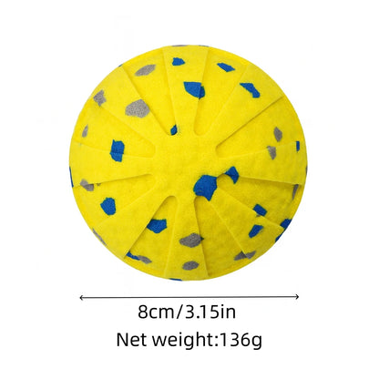 Pet Smart Interactive Bouncing Ball For Dogs -  Automatic Vibrating Popcorn Gravity Jumping Wear Resistant Foam Ball