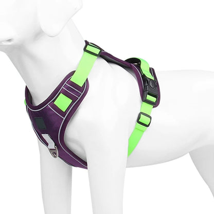 Reflective Harness for Medium and Large Dogs Waterproof Oxford Cloth
