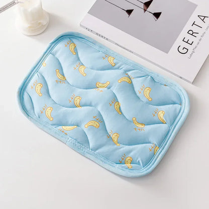 Small Pet Cooler Mat Summer Ice Silk Cool Feeling Hamster Kennel Mat