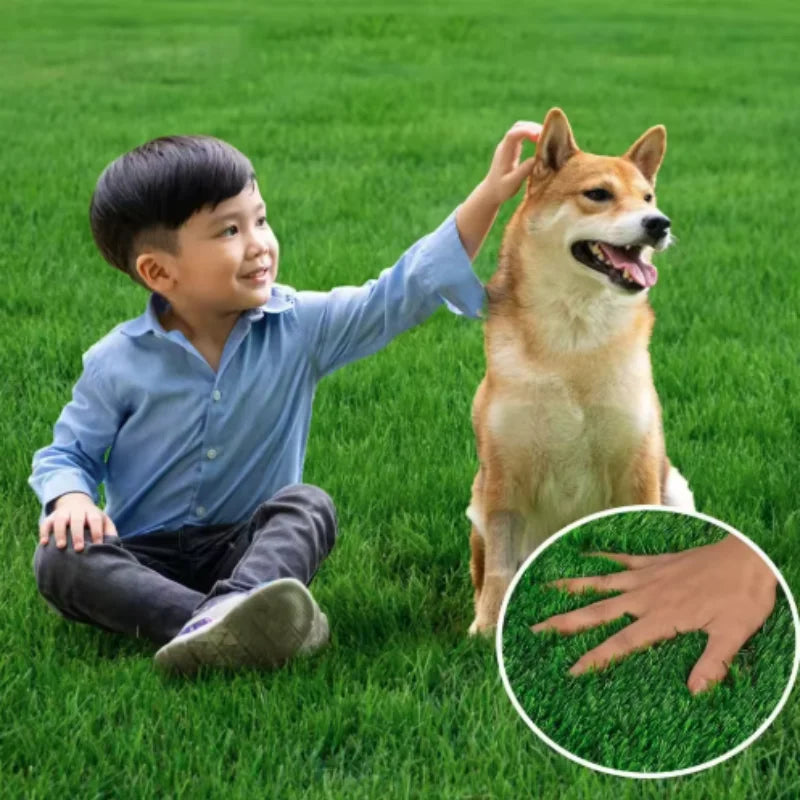 Green Artificial Turf Simulation Lawn Mat for Pets Portable Waterproof Dog Urinating Mat for Indoor And Outdoor Use