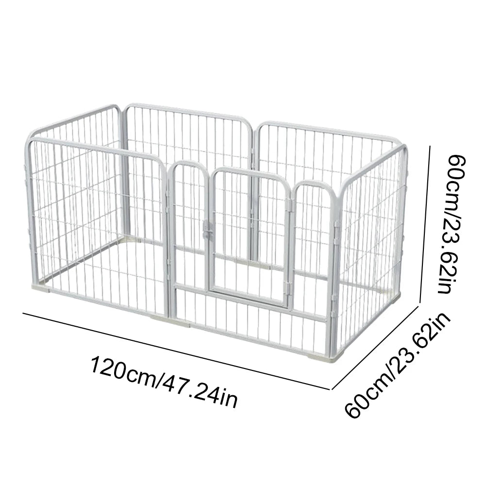6 Panel Heavy Duty Portable Pet Playpen