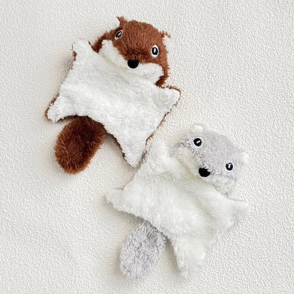 Small Cat Toy Cute Little Flying Squirrel Interaction Toy With Squeak