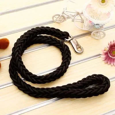 Heavy Duty Large Dog Leash Durable Nylon Braided Lead for Small Medium Big Dogs