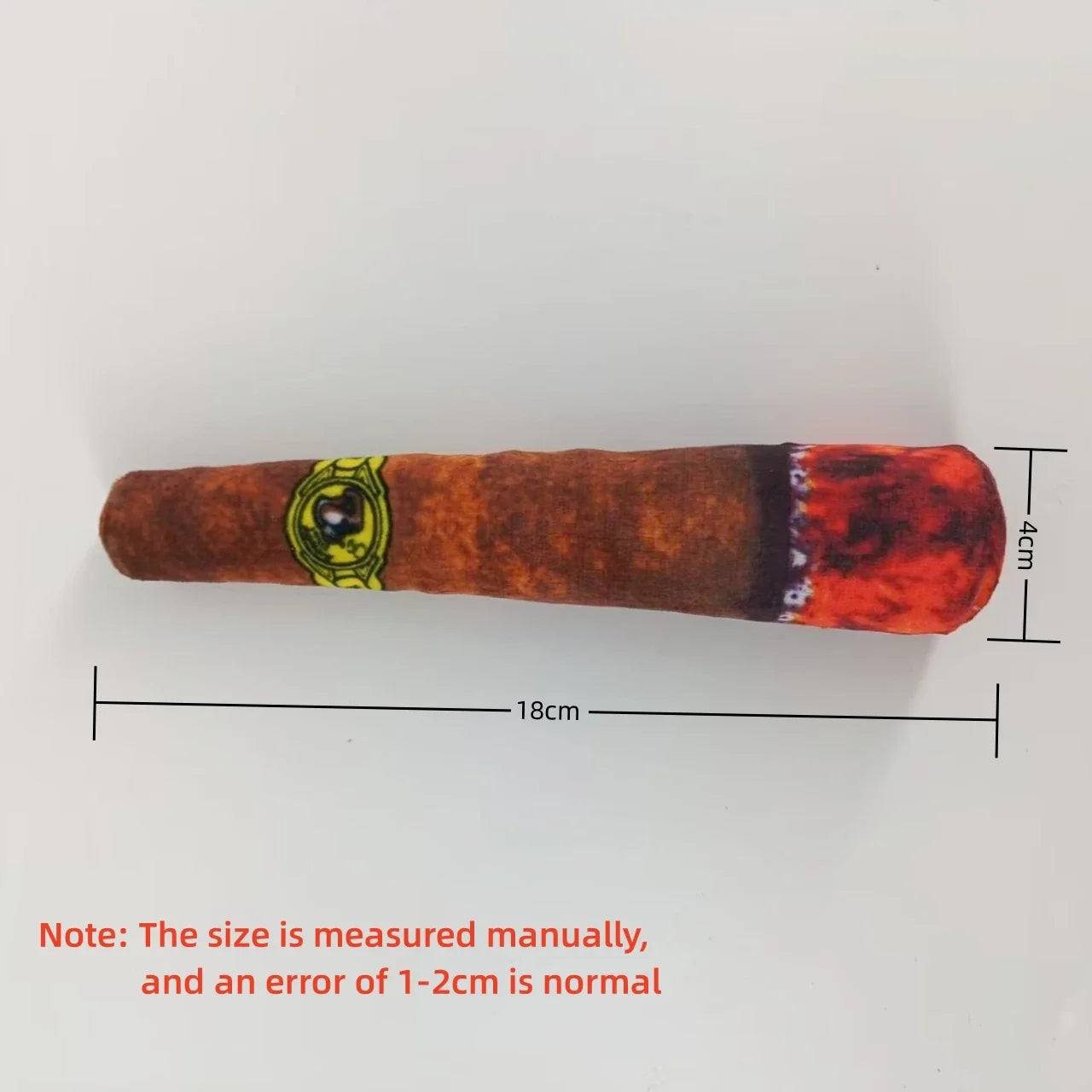 Interactive Dog Cigar Small Resistant Squeak Indestructible Chew Toy