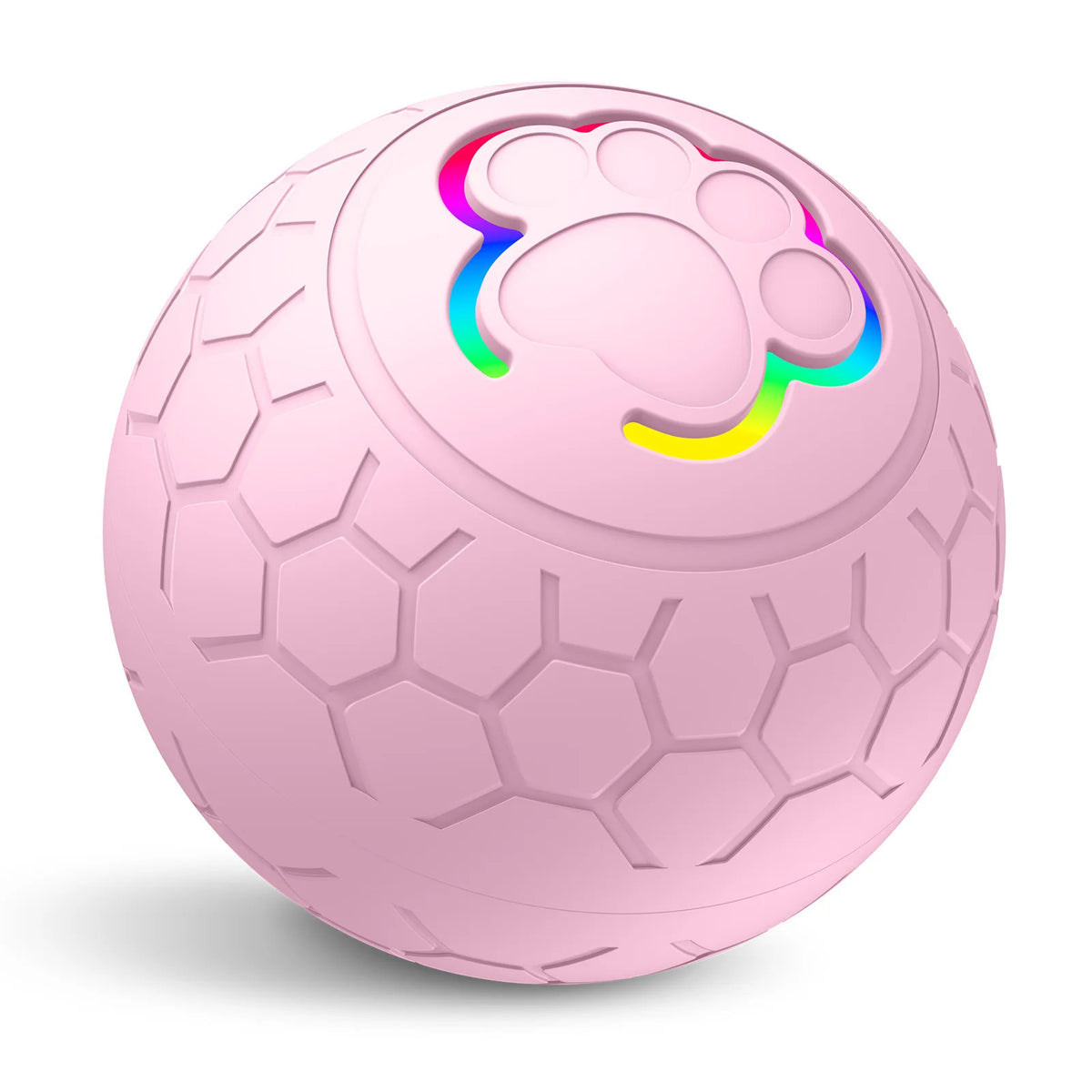 Smart Ball Electronic Interactive Dog Toy Ball  -  USB Automatic Bouncing Rolling Toy Ball With RGB Lights