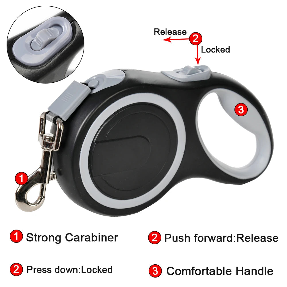 8m Large Dog Leash Retractable  For Small Dog or Cat