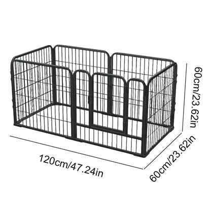 6 Panel Heavy Duty Portable Pet Playpen