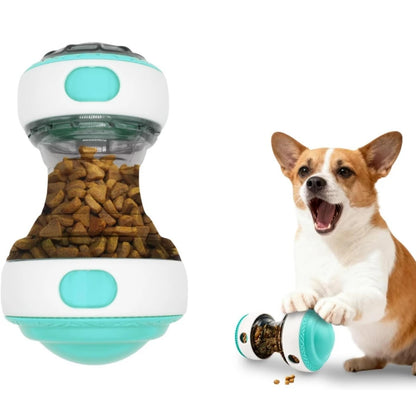 Interactive Dog Treat Dispenser Toy - Dog Puzzle Rolling Leaking Food Ball