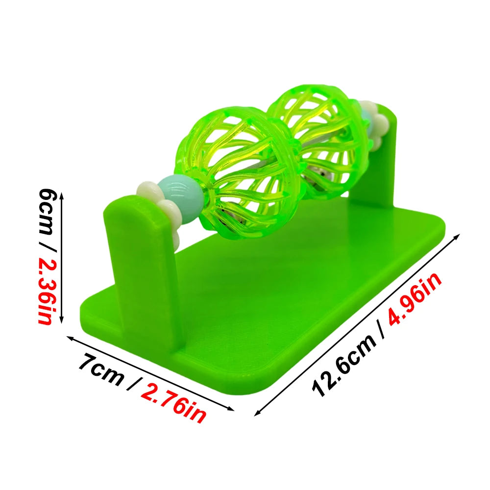 1PC Hamster Toy Rotating Bell Ball for Hamster Boredom,