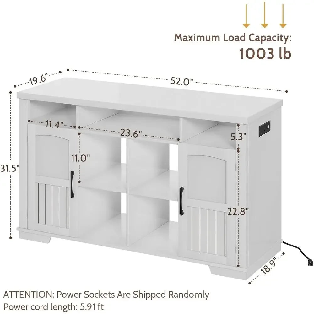 75 Gallon Aquarium Stand with Cabinet, Power Outlet, and Storage for Accessories, Suitable for Turtles and Reptiles - 1000 lbs