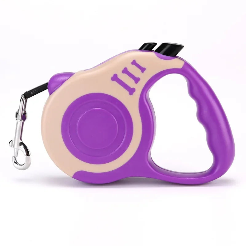 3M/5M Retractable Dog Leash Automatic Flexible Traction Rope Belt Dog Leash for Small Medium Dogs