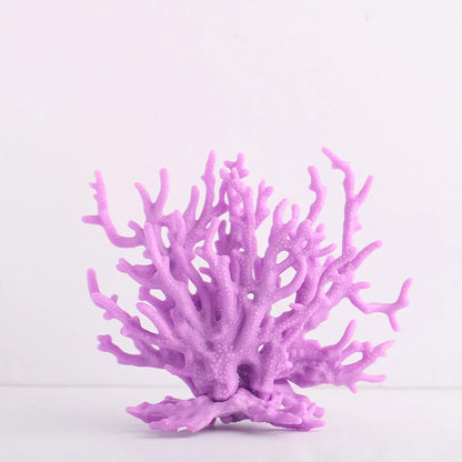 Fish Tank Aquascape Simulation Coral Water Plant Resin Fake Coral Aquarium Decorations