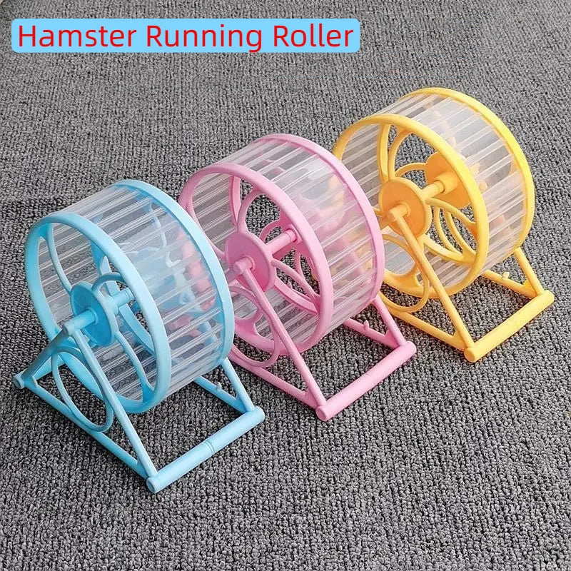 Hamster Running Wheel Ultra Quiet Anti Jamming Small Animal Sports Running Wheels