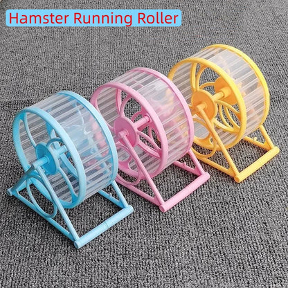 Hamster Running Wheel Ultra Quiet Anti Jamming Small Animal Sports Running Wheels