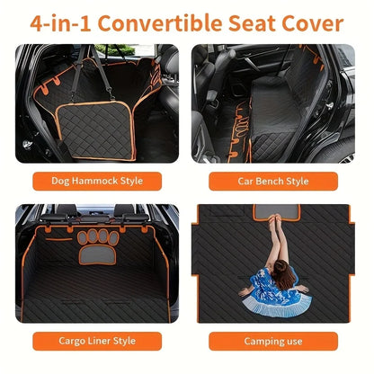 Pet Seat Cover, Hammock Heavy Duty Scratch Resistant Anti Slip