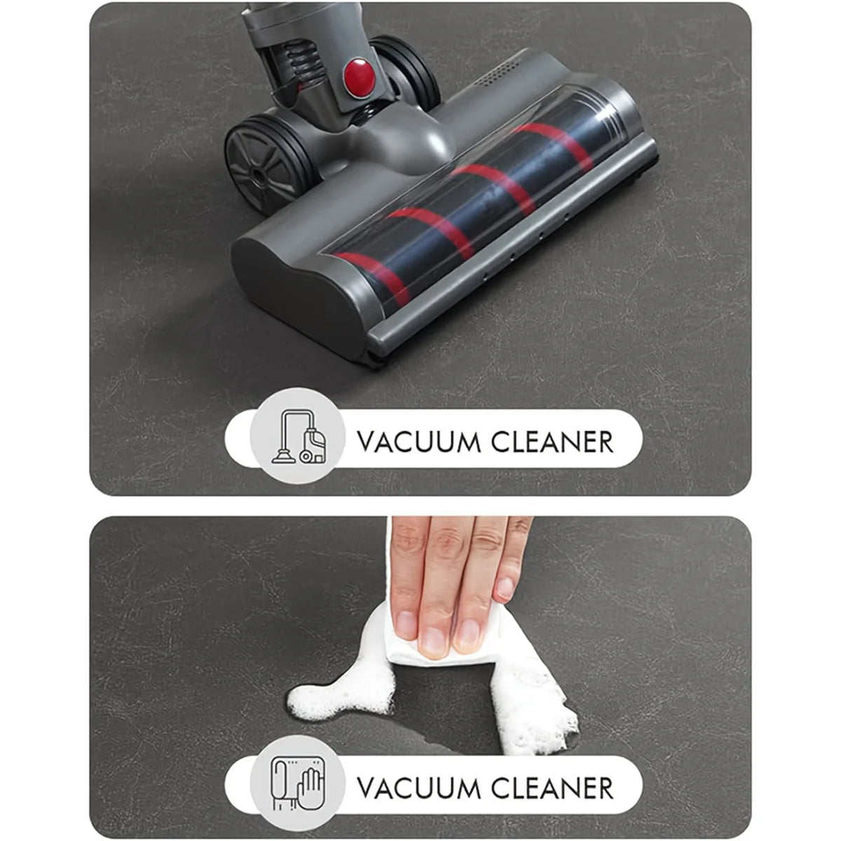 Square Dog or Cat Feeding Mat Rubber Bottom Water Absorbent Non Slip