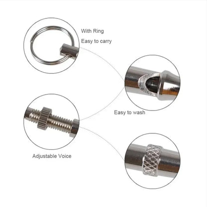 Dog Training Whistle Stop Barking Device Ultrasonic Training Flute