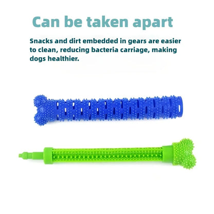 Pet Teeth Grinding Toy for Dogs, Dental Chew Stick Bite Training Toy, Cat Dog Cleaning Chew Christmas Gift