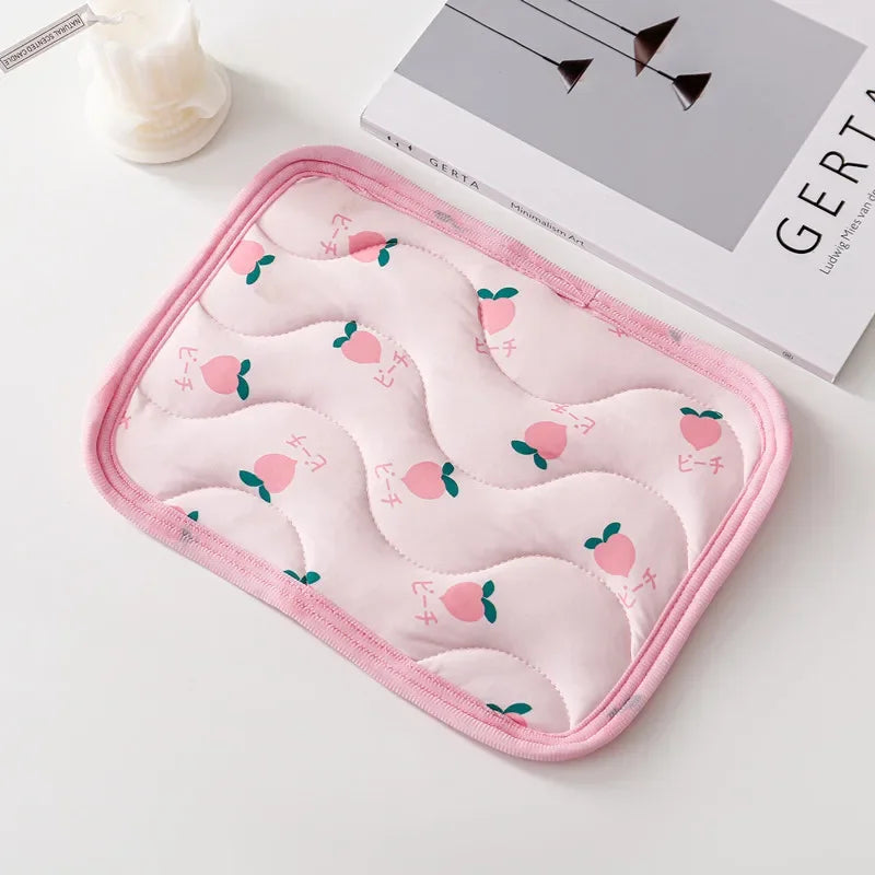 Small Pet Cooler Mat Summer Ice Silk Cool Feeling Hamster Kennel Mat
