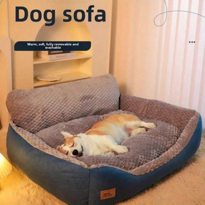 Comfortable And Warm Dog Bed,  All-Season Large Dog Couch