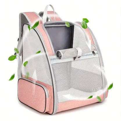 Airline Approved Pet Backpack Carrier Breathable Portable Cat Or Dog Travel Backpack Hold Up To 15 Lbs