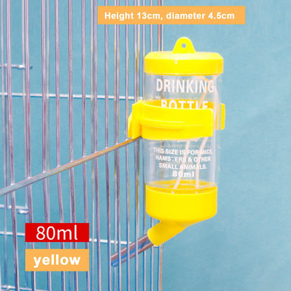 Hamster Drinker Water Bottle No Drip Small Animal Water Dispenser  Guinea Pigs/Hamsters/Bunnies/Ferrets