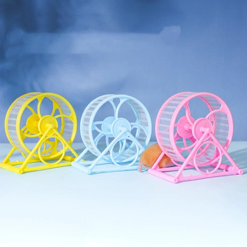 Hamster Running Wheel Ultra Quiet Anti Jamming Small Animal Sports Running Wheels