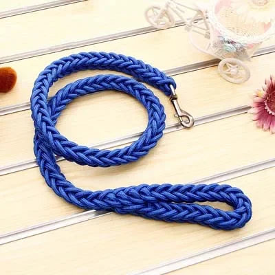 Heavy Duty Large Dog Leash Durable Nylon Braided Lead for Small Medium Big Dogs