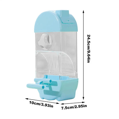 Bird Feeder / Water Dispenser House Shaped Parakeet Smart Bird Feeder Large Capacity Anti Spill
