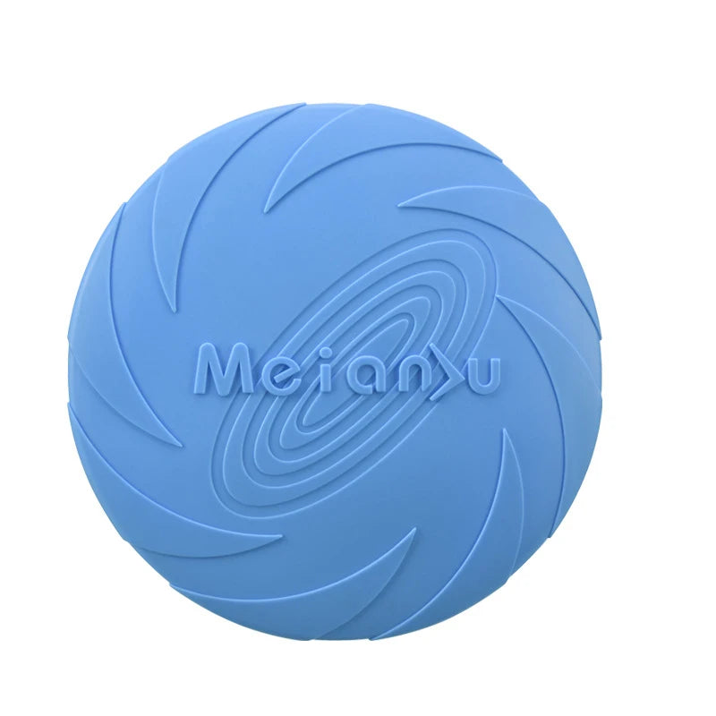 Silicone Flying Disc Outdoor Interactive Game For Dogs