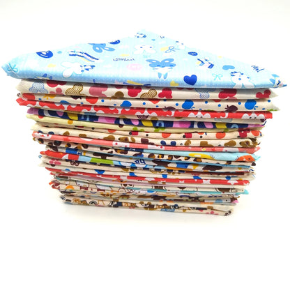 S/M/XL 10PCS Dog Bandana Cotton Scarf