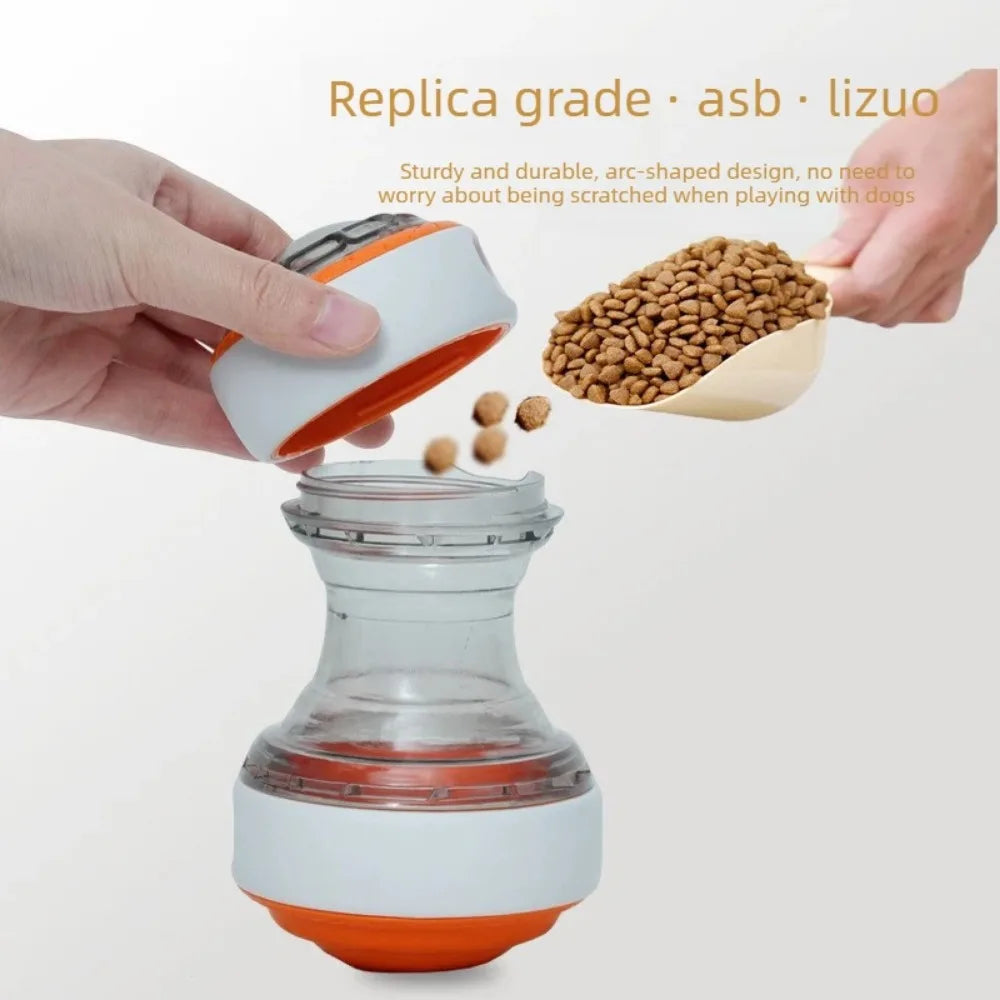 Interactive Dog Treat Dispenser Toy - Dog Puzzle Rolling Leaking Food Ball