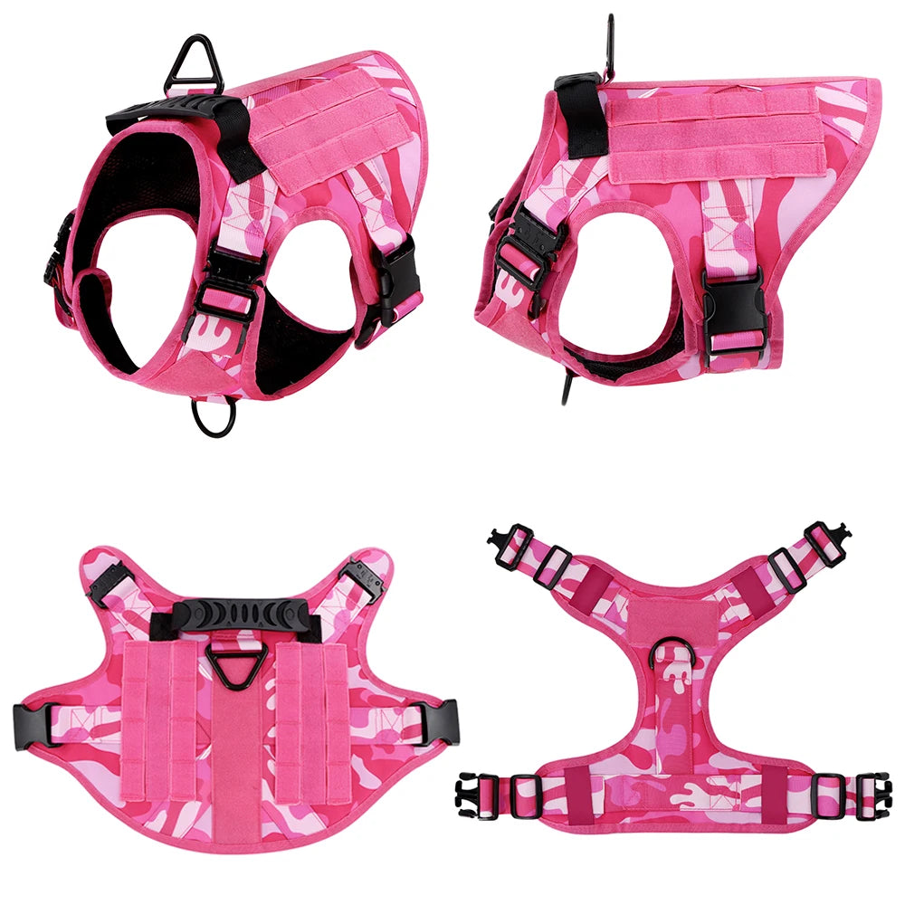 Military Dog Harness For Large  And Medium Dogs