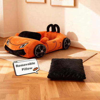 Cute Cat Beds Soft and Cozy Small Beds with Pillow Washable