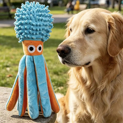 Dog Toy Self-Entertainment Boredom Relief Puppy Teething Chewable Plush  Toy