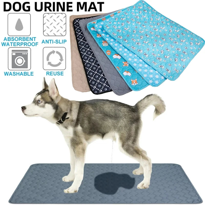 Dog Pee Pad Blanket Reusable Absorbent Washable Training Pad