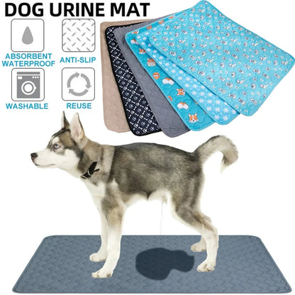Dog Pee Pad Blanket Reusable Absorbent Washable Training Pad